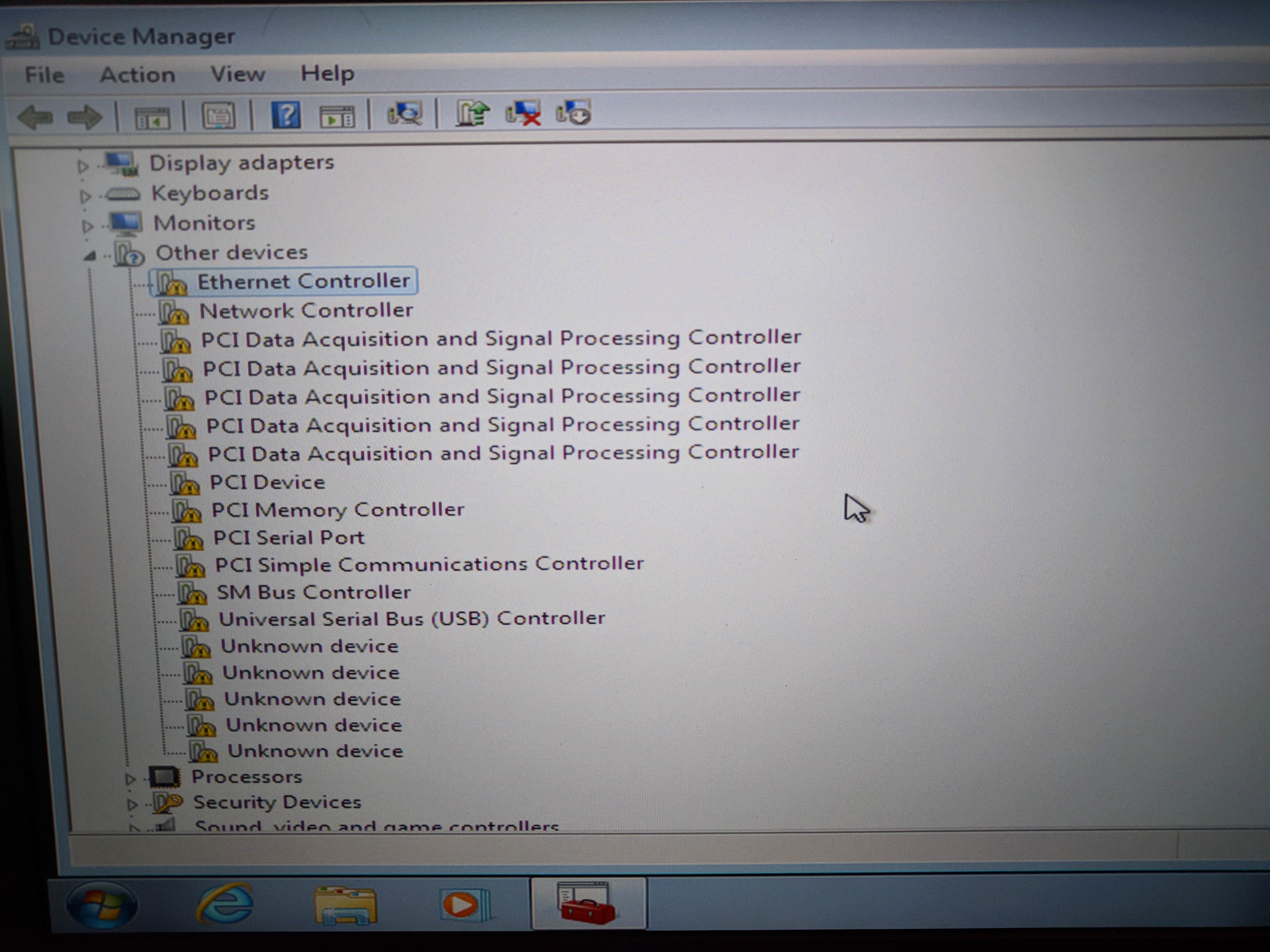 Pci data acquisition and signal processing controller driver vista windows 7